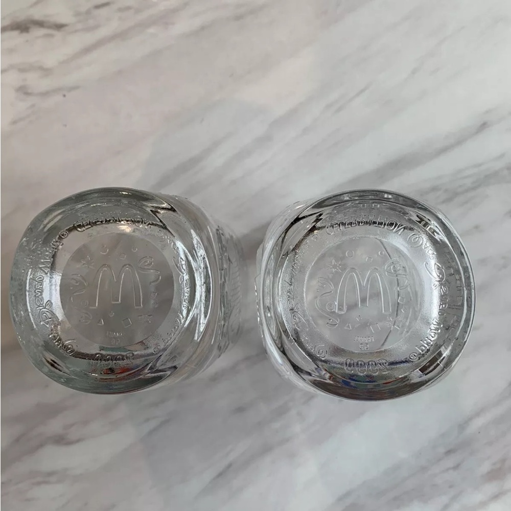 2000 McDonalds Disney World Celebration Mickey Mouse Drinking Glasses Set of 3 - Picture 6 of 6